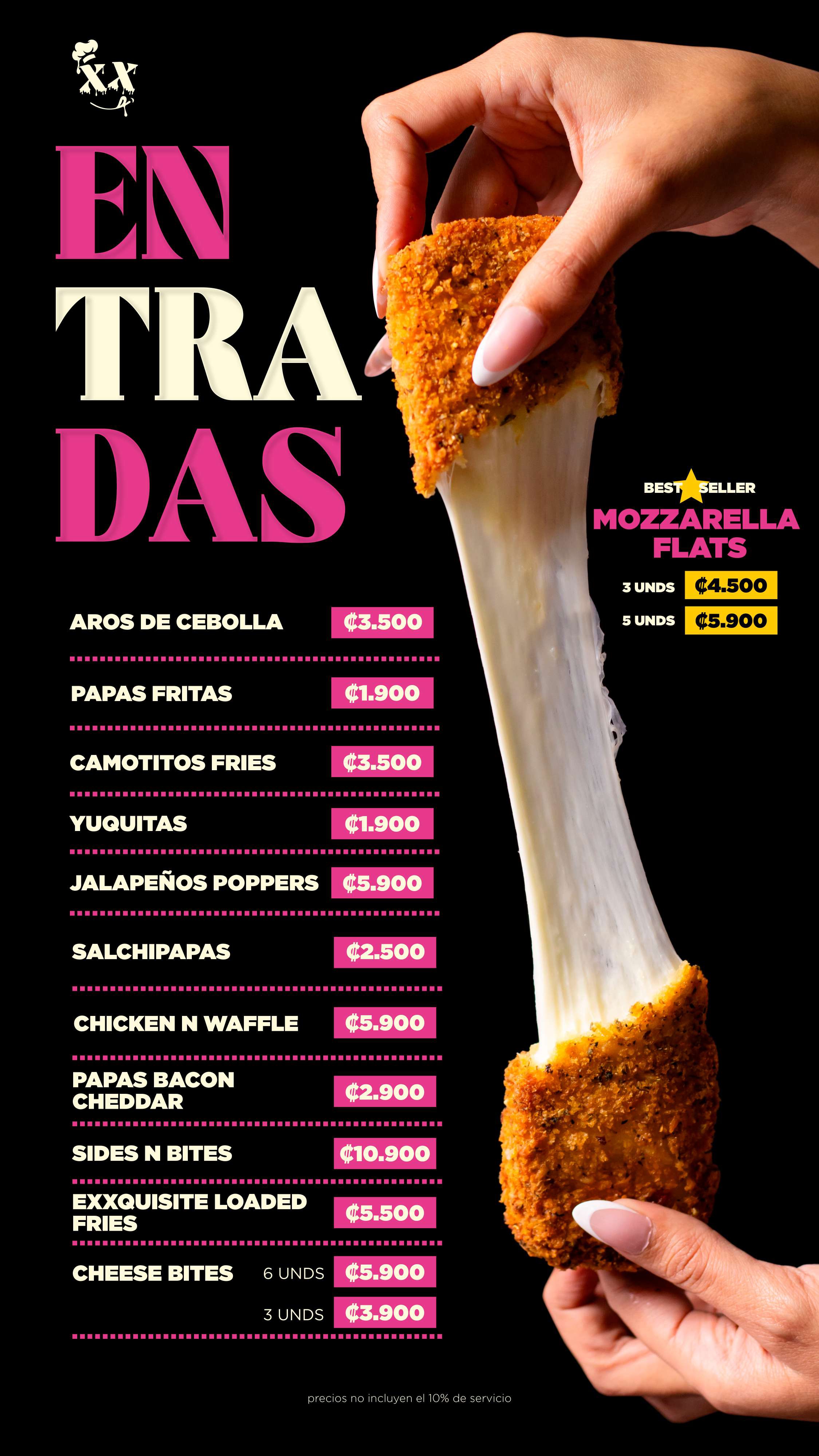 Página 2 del menú