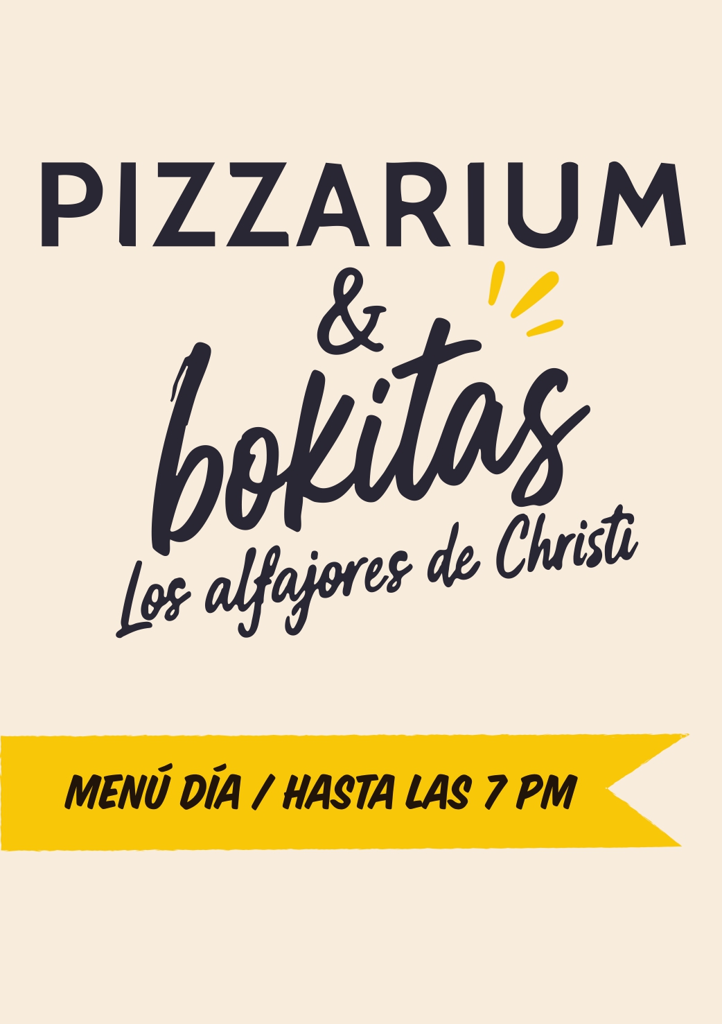 Página 1 del menú
